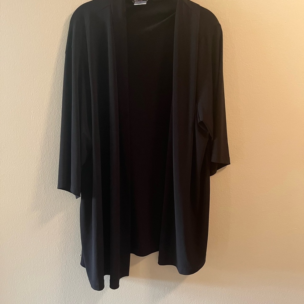 Elegant Black Women's Cardigan